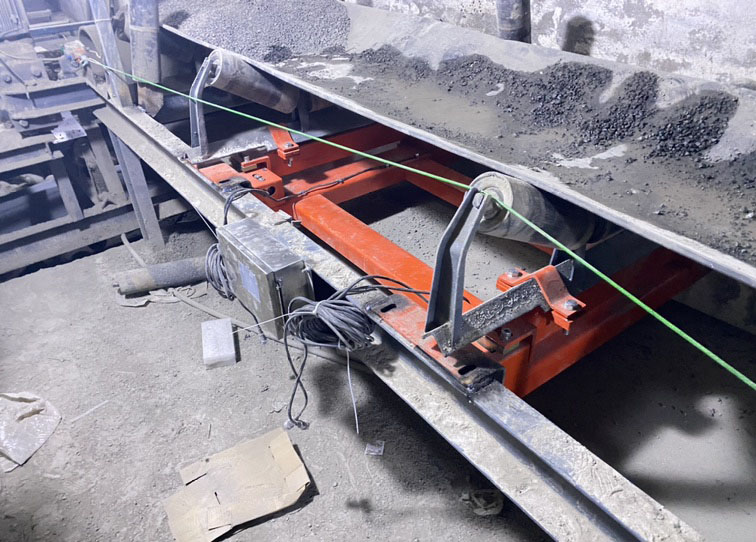 直擊國諾電子皮帶秤在建材企業(yè)的施工現(xiàn)場，每一臺都經(jīng)得起檢驗！